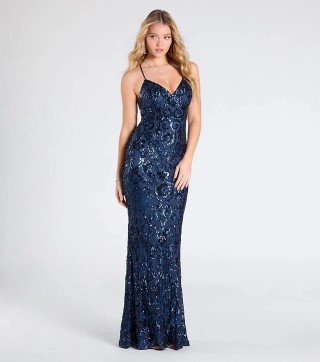 vestido azulado