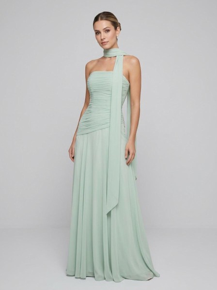 VESTIDO VERDE OLIVO