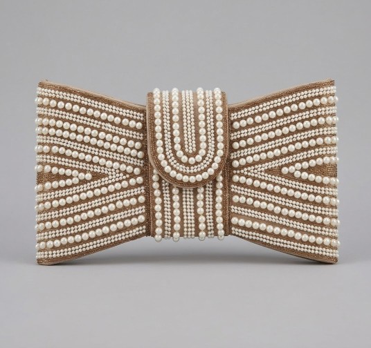 CARTERA MOÑO DORADA